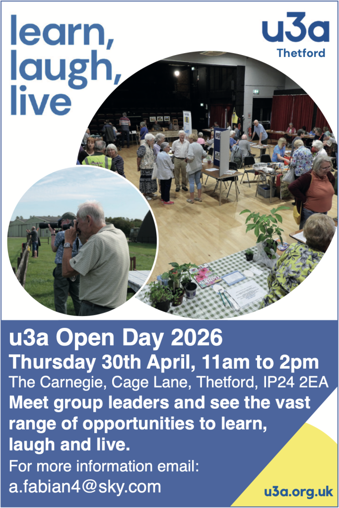 AD u3a Open Day 2026