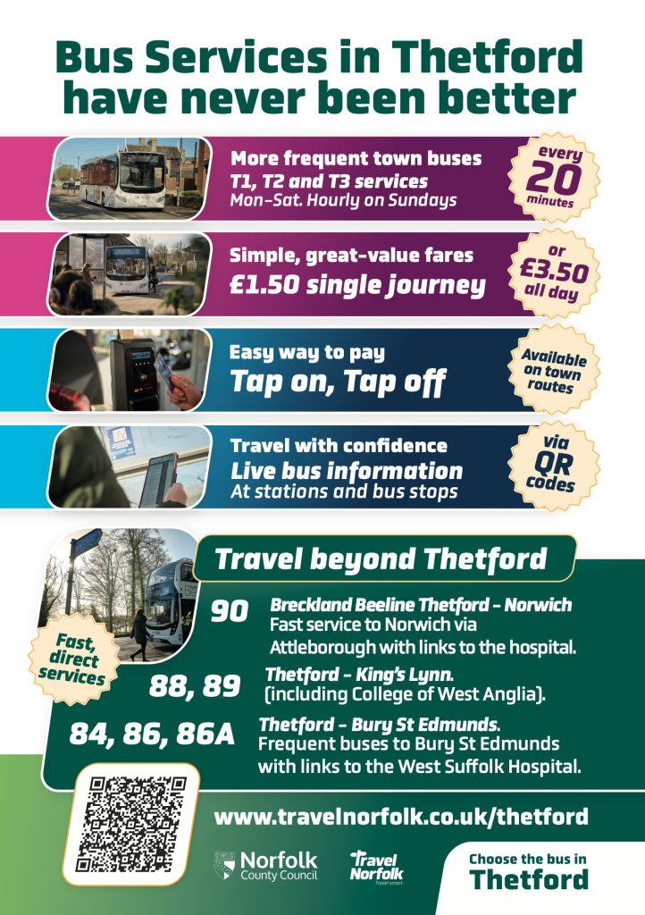AD Choose the Bus in Thetford